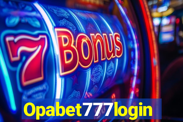 Opabet777login