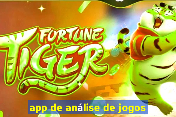 app de análise de jogos