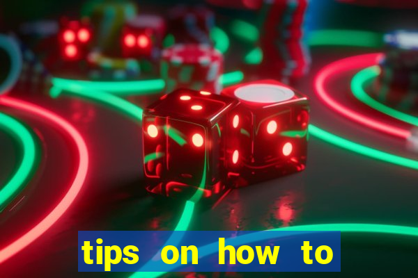 tips on how to win playing slot machines