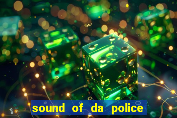 sound of da police by krs one