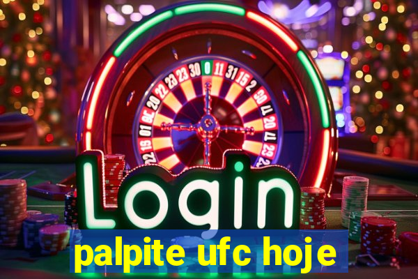 palpite ufc hoje