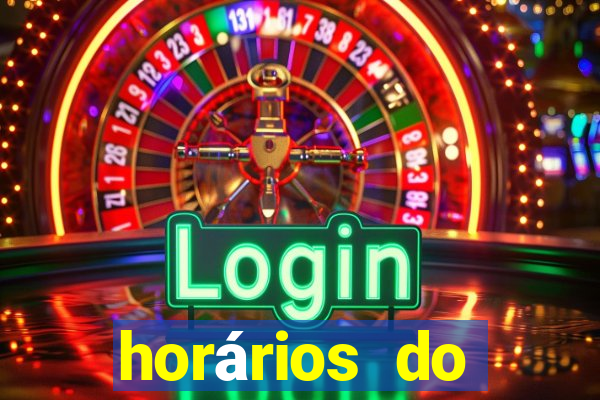 horários do fortune tiger