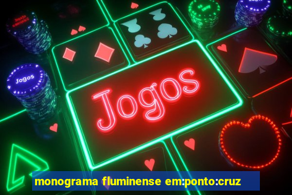 monograma fluminense em:ponto:cruz