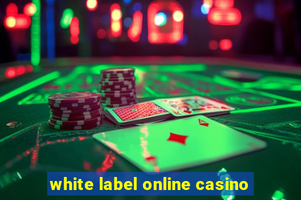 white label online casino