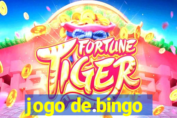 jogo de.bingo