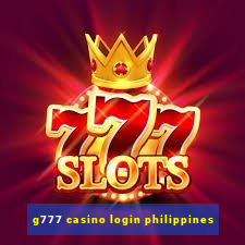 g777 casino login philippines