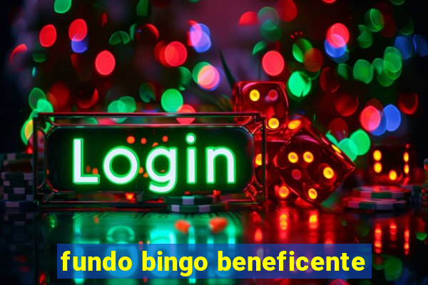 fundo bingo beneficente