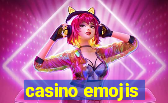 casino emojis