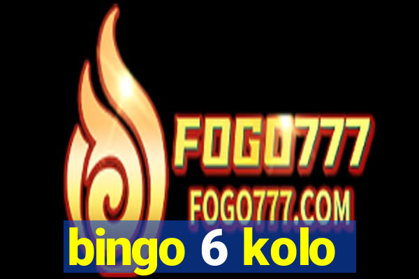 bingo 6 kolo