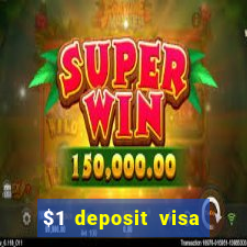 $1 deposit visa casino nz