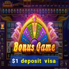 $1 deposit visa casino nz