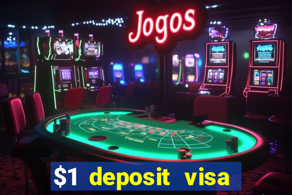 $1 deposit visa casino nz