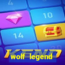 wolf legend megaways slot