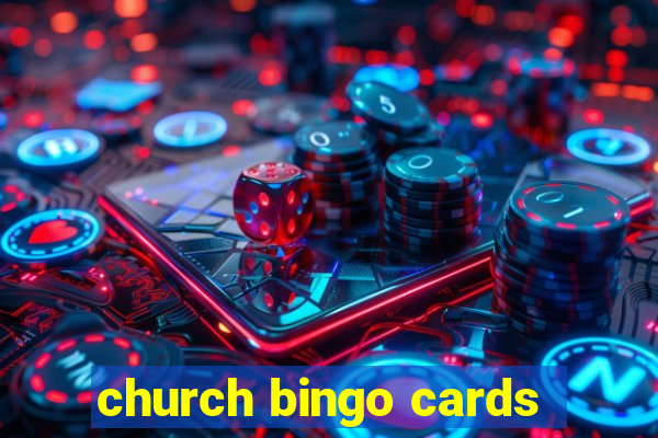 church bingo cards