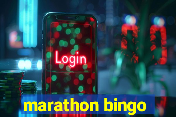 marathon bingo