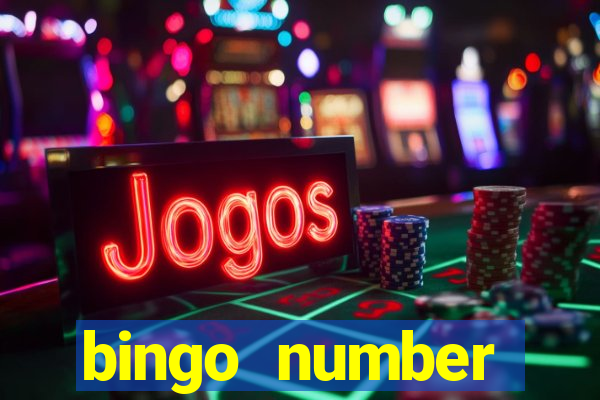 bingo number generator online