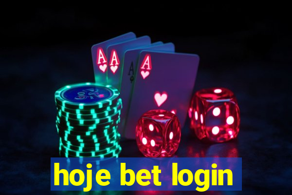 hoje bet login