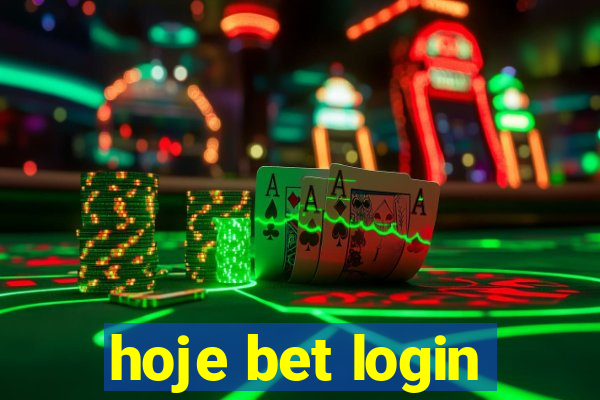 hoje bet login