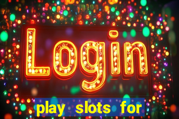 play slots for real money online