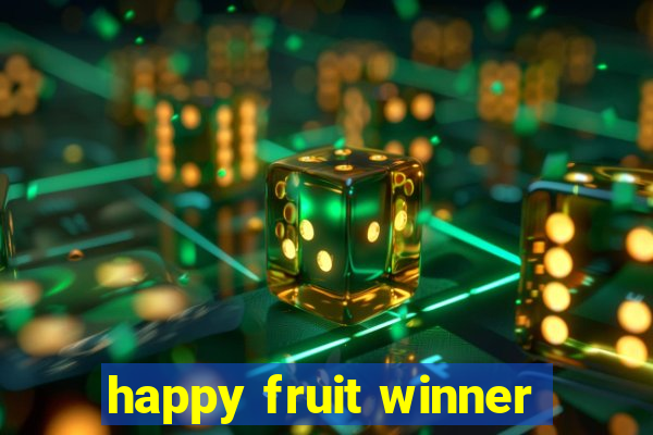 happy fruit winner