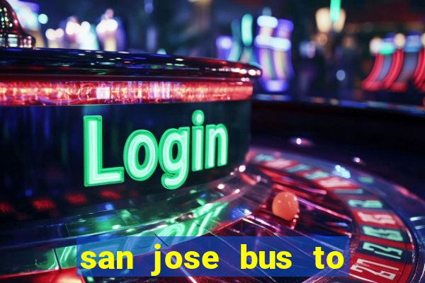 san jose bus to la fortuna