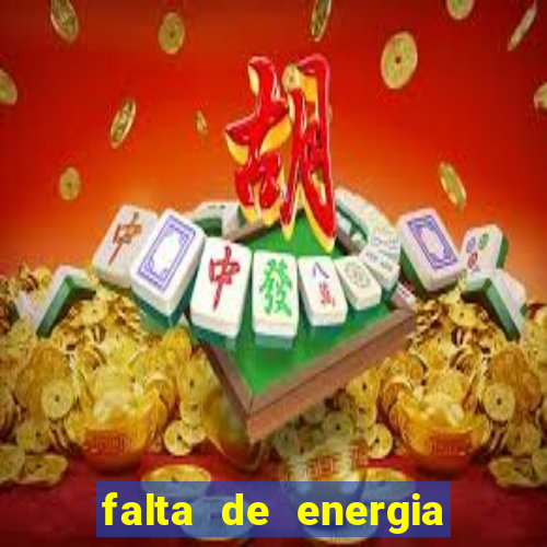 falta de energia em caucaia