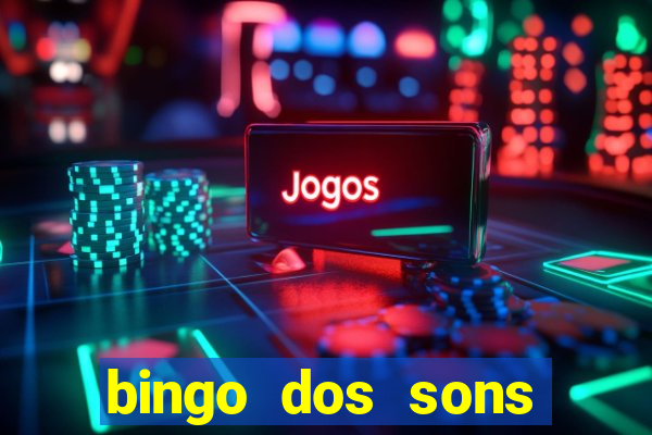 bingo dos sons iniciais como jogar