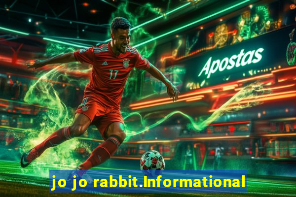 jo jo rabbit.Informational