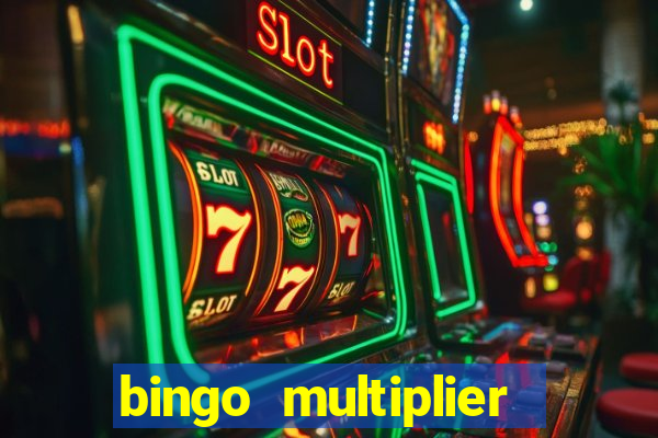 bingo multiplier scratch card