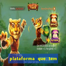 plataforma que tem o jogo do tigre