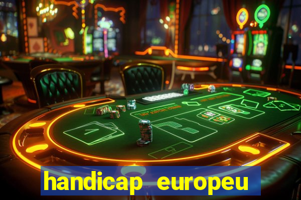 handicap europeu empate - 1