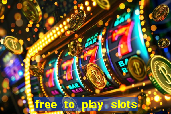 free to play slots no download