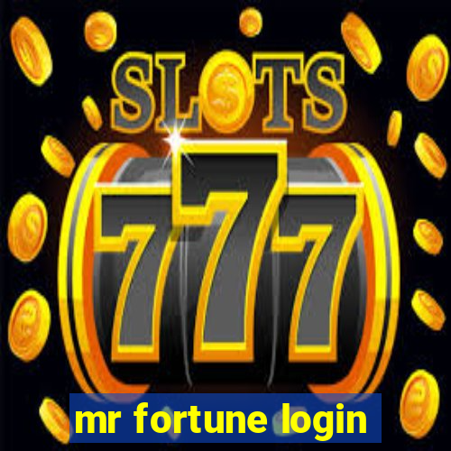 mr fortune login