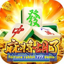 fortune rabbit 777 demo