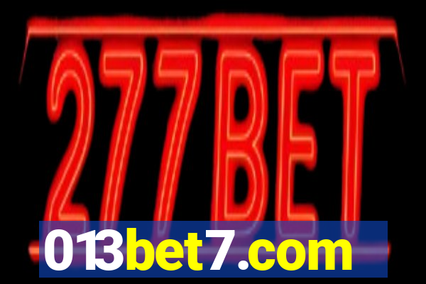 013bet7.com