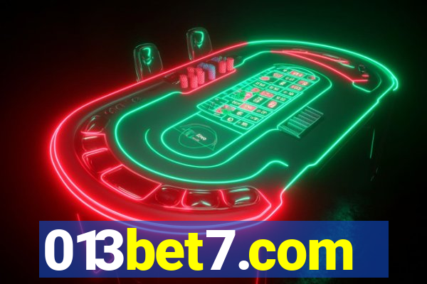 013bet7.com