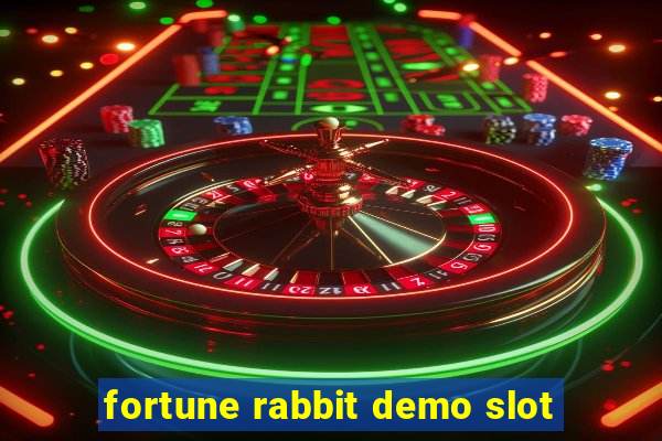 fortune rabbit demo slot