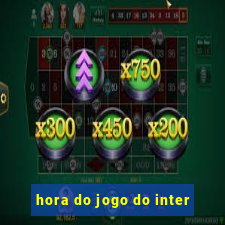 hora do jogo do inter