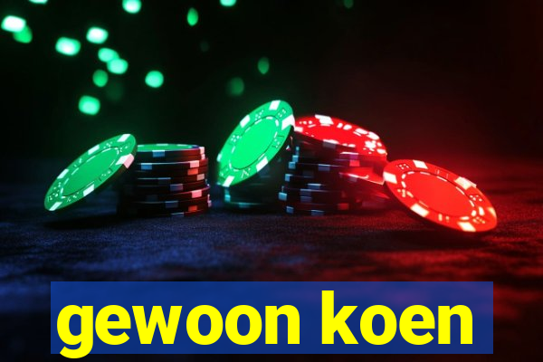 gewoon koen