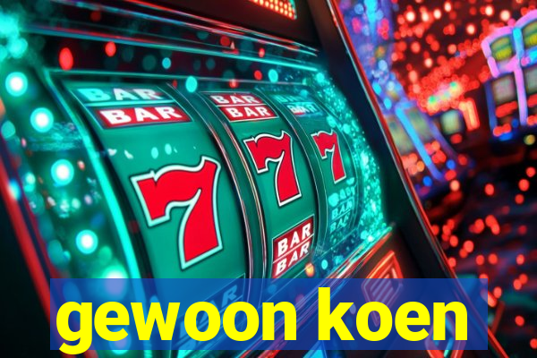 gewoon koen