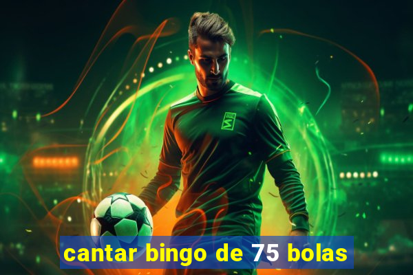 cantar bingo de 75 bolas