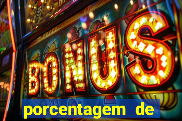 porcentagem de pagamento dos slots