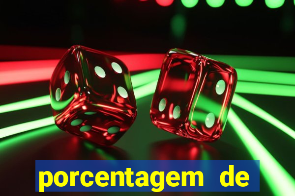 porcentagem de pagamento dos slots