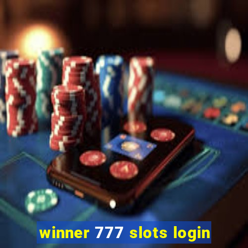 winner 777 slots login