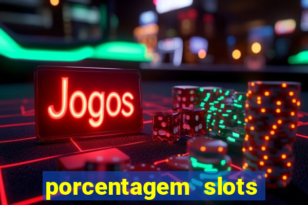 porcentagem slots tempo real