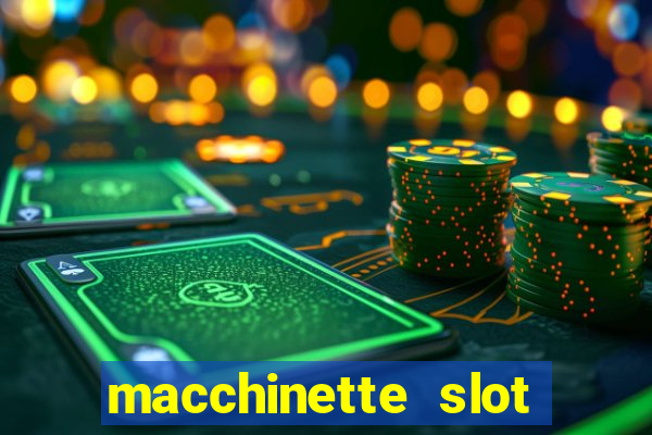 macchinette slot machine gratis