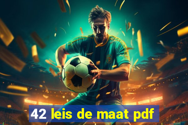 42 leis de maat pdf