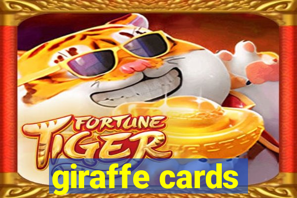 giraffe cards