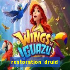 restoration druid best in slot