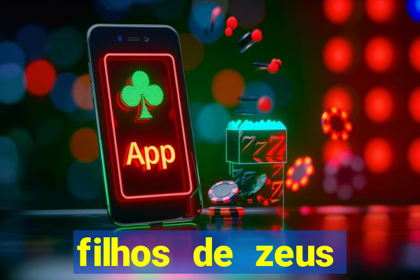 filhos de zeus mitologia grega